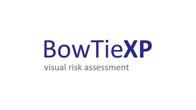 BowTieXP logo, visual risk assessment software
