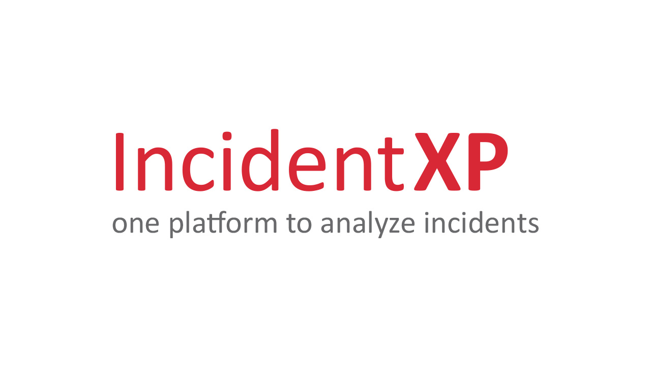 IncidentXP logo, one platform to analyze incidents